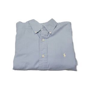 Ralph Lauren Blake blue button down shirt